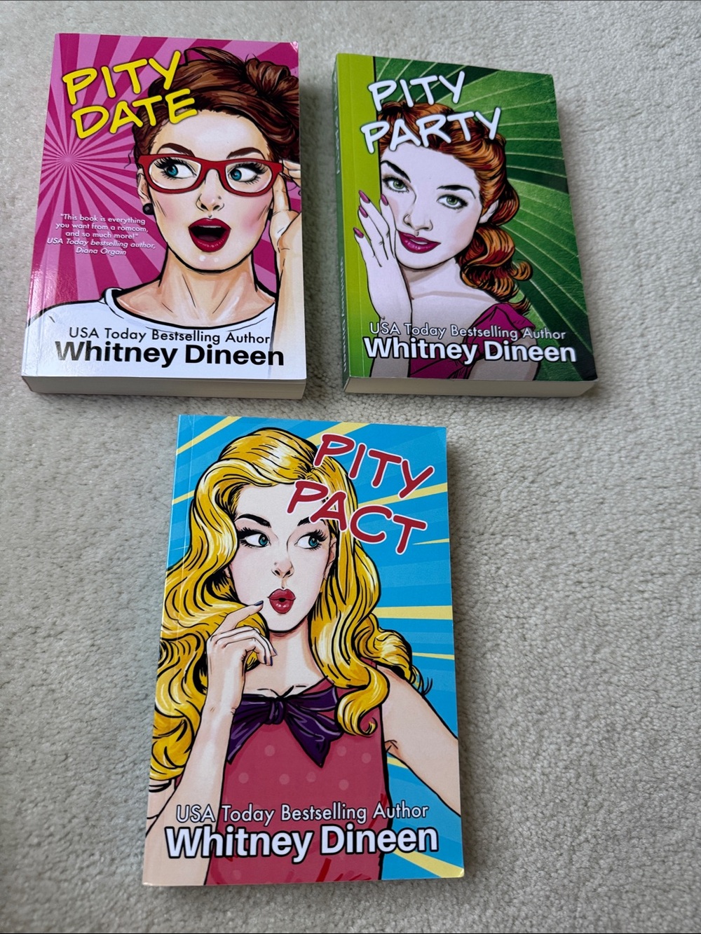 Pity Series Books by Whitney Dineen